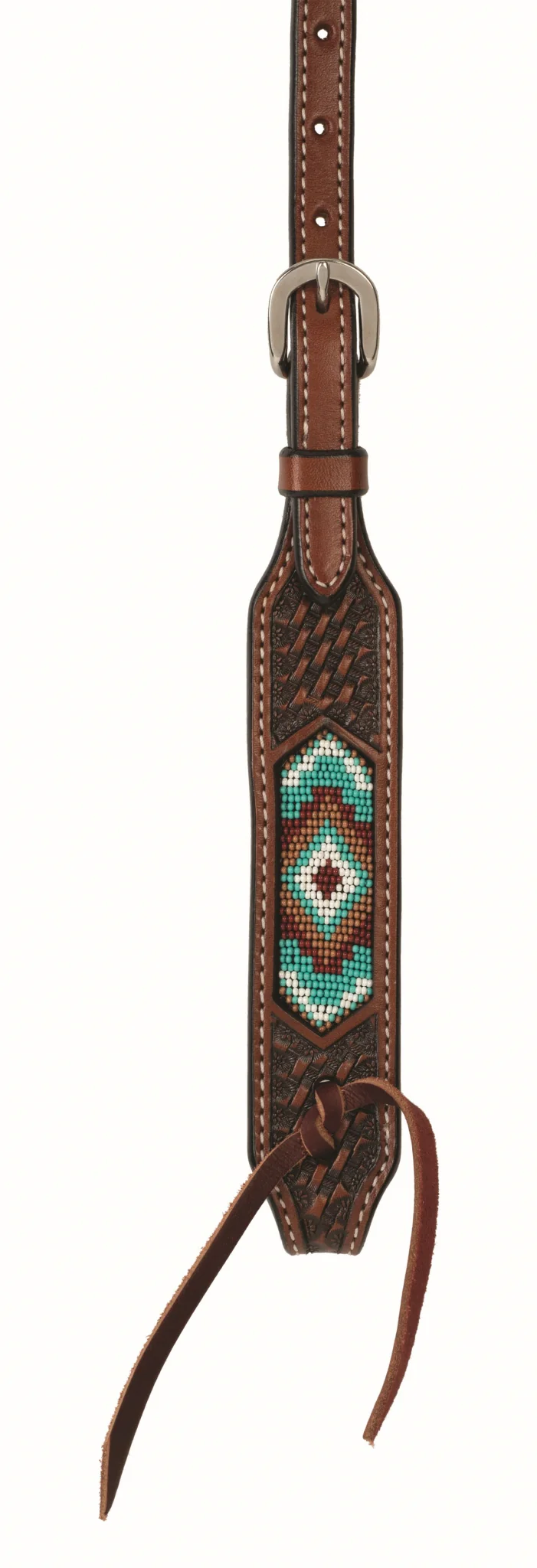 Weaver Beaded Browband Headstall - Image 2