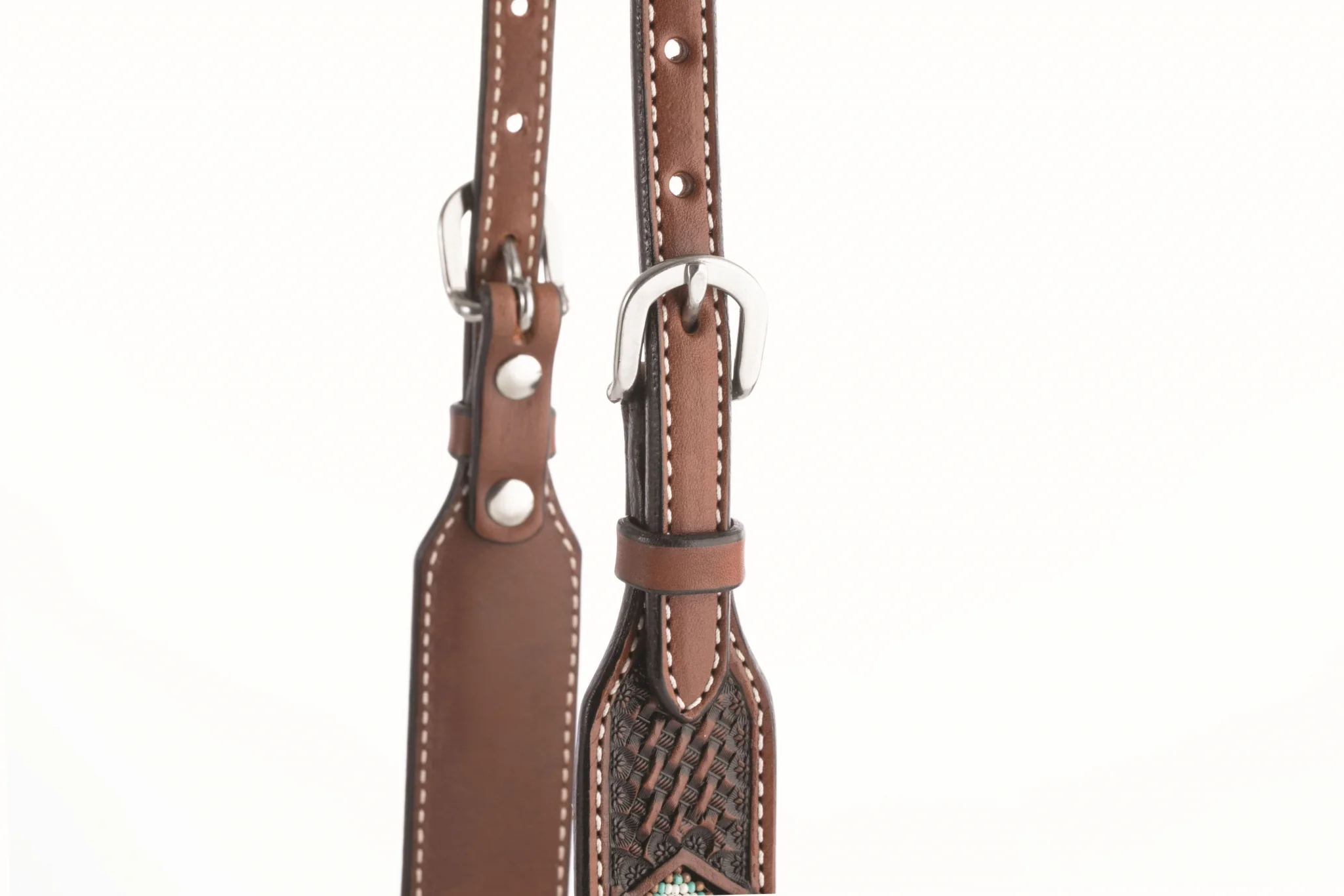Weaver Beaded Sliding Ear Headstall - Image 4
