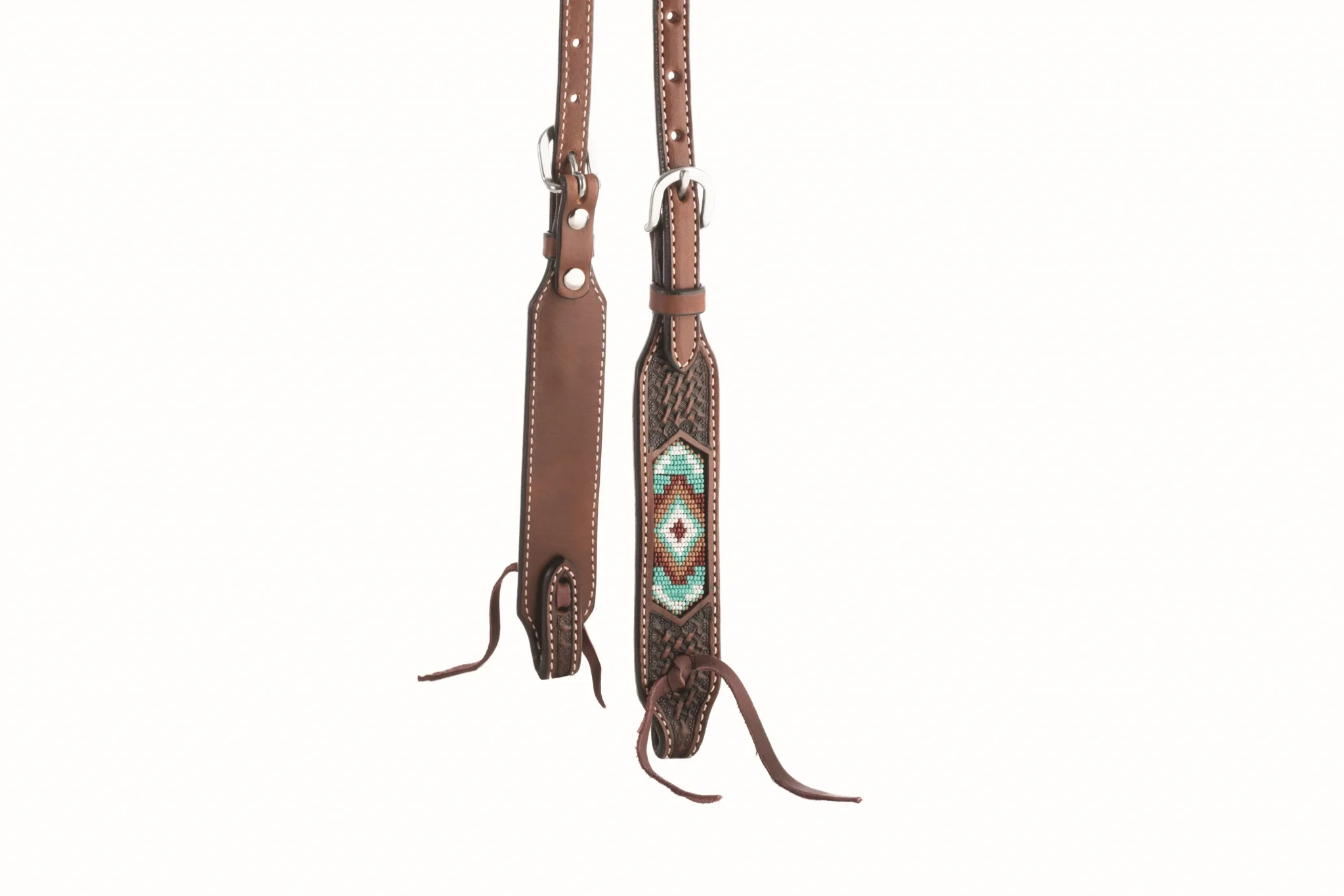 Weaver Beaded Sliding Ear Headstall - Image 6