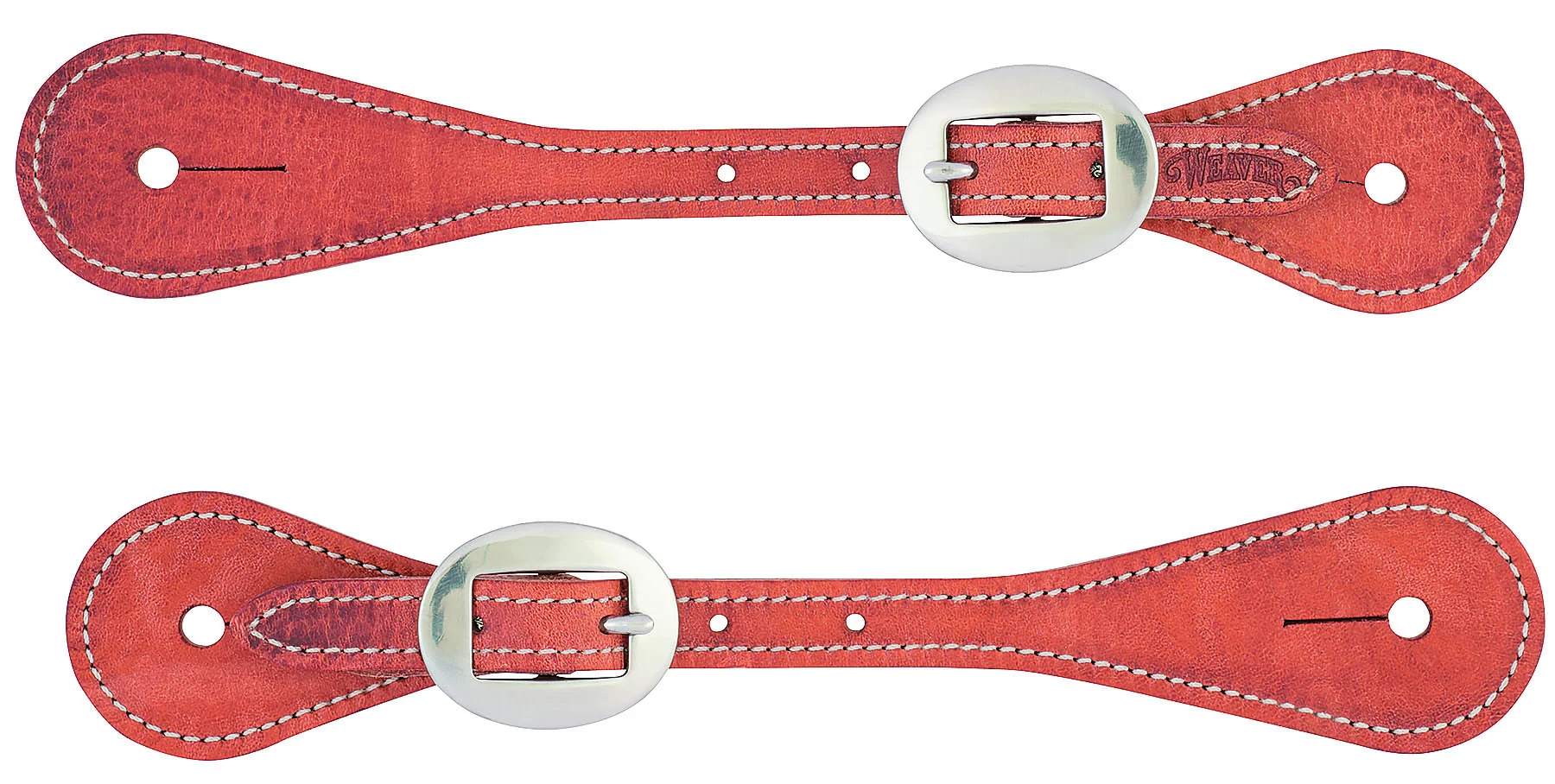 Weaver Youth Harness Leather Spur Straps