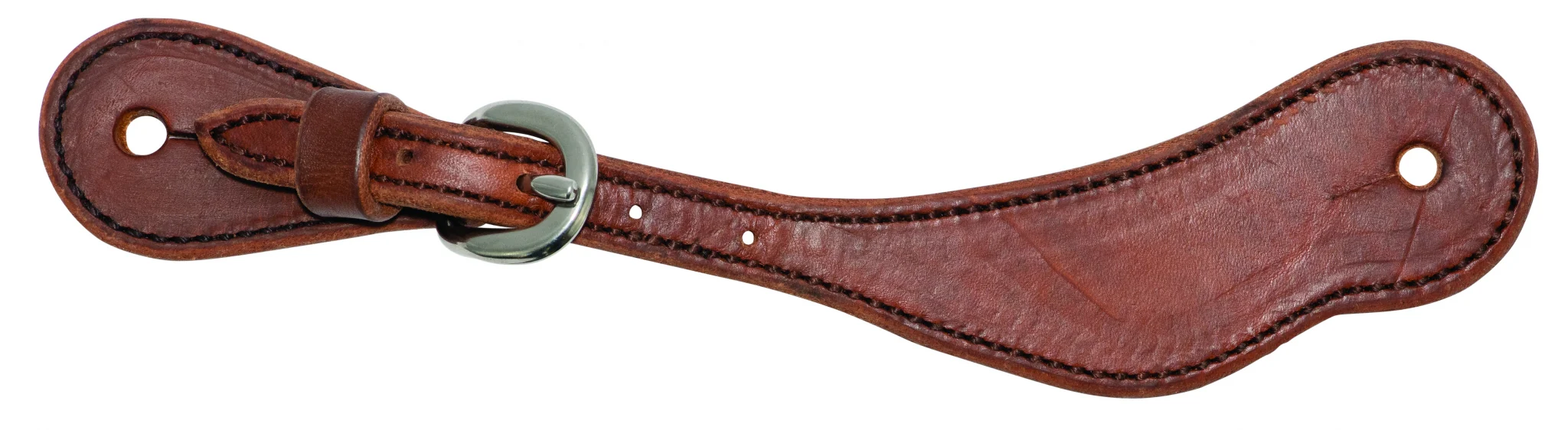 Wildfire Saddlery Mens Harness Leather Cowboy Spur Straps - Image 2